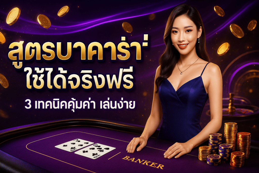 สูตรบาคาร่าใช้ได้จริงฟรี